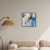 Art Remedy Head in the Clouds Blue Abstract Wall Art Framed - 2 of 4