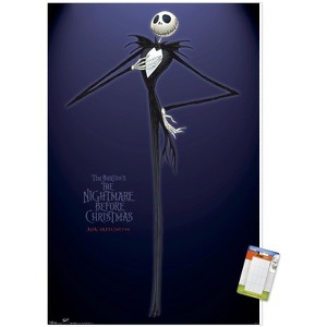 Trends International Disney Tim Burton's The Nightmare Before Christmas - Jack Unframed Wall Poster Prints - 1 of 4