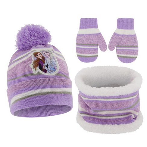 Frozen hat best sale and mitten set