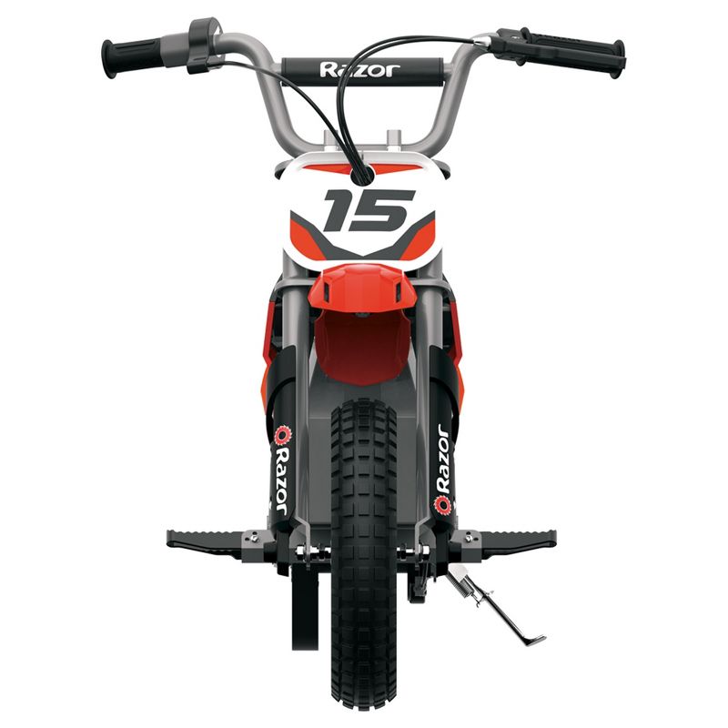 Razor MX400 Dirt Rocket 24V Electric Toy Motocross Motorcycle Dirt Bike, Red, 3 of 7