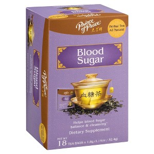 Prince Of Peace Herbal Blood Sugar Tea - 1 Box/18 Bags - 1 of 2