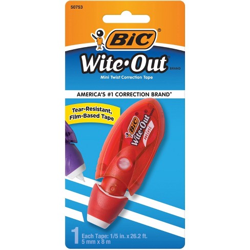 Bic Wite-out Correction Tape 2ct Orange/blue : Target
