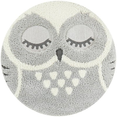 Image of 4' Owl Round Rug - Balta Rugs