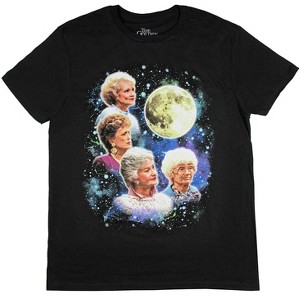 The Golden Girls Women's Four Golden Girls Moon T-Shirt - 1 of 3