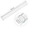 Unique Bargains Lamp Lantern Water Cooling System Acrylic Round Pipes Clear 2 Pcs 14" - 2 of 4