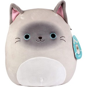 Squishmallows Original 10-Inch Felton The Siamese Cat - Official Jazwares Plush - Collectible Kitty Stuffed Animal Toy - Gift for Kids, Girls & Boys - 1 of 4