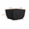 Covers&All Outdoor Square Fire Pit Cover - 3 of 4