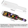 JDICTION Shot Glass Serving Tray Mold, Shot Glass Holder Mold for Resin, 4 Holes Shot Glasses Tray Resin Mold, for Party Home Decor - 2 of 4