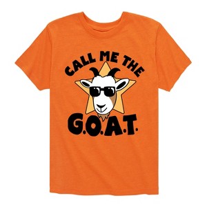 Boys' - Instant Message - Call Me The Goat Short Sleeve Graphic T-Shirt - 1 of 4