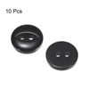 Unique Bargains Round Resin 2-Hole Fish Eye Craft Replacement Sewing Button 10 Pcs - 3 of 4