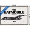 Trends International DC Comics Batman: 85th Anniversary - The Batmobile 1997 Framed Wall Poster Prints - 3 of 4