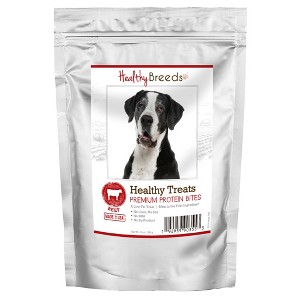 Healthy Breeds Healthy Treats Premium Protein Bites Beef Dog Treats - 1 of 3