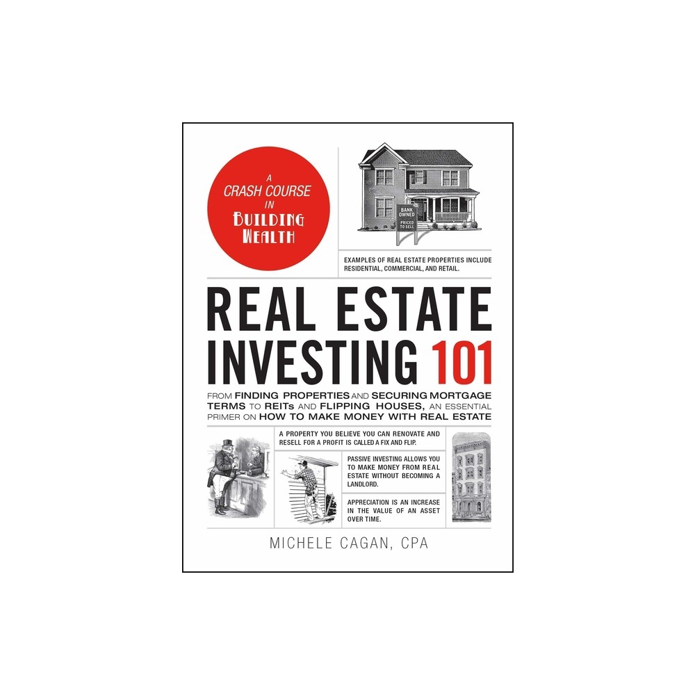 Real Estate Investing 101 - (Adams 101) by Michele Cagan (Hardcover)