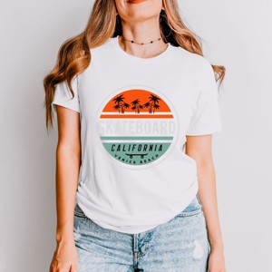 Simply Sage Market Skateboard California Short Sleeve Tee - 1 of 4