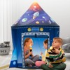 Etokfoks Rocket Ship Play Tent for Kids 53 in H x 40 in D Space Themed Pop Up Playhouse Indoor Outdoor Toy for Boys Girls 1 Piece - 2 of 4