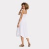 Women's Smocked Waist Poplin Midi A-Line Dress - Universal Thread™ - 2 of 4