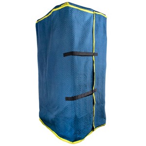 Monster Trucks® 68" x 144" Padded Adjustable Appliance Cover, Refrigerator in Blue - 1 of 4
