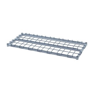 Quantum Storage Systems Dunnage Shelf, 60"W X 24"D, 1500 Lb. Capacity, (1) Removable Wire Top Mat, Square Tubing Frame - 1 of 1