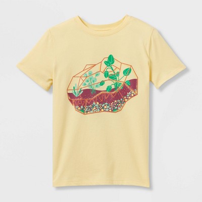 Boys' Dinosaur T - Shirt - Cat & Jack™ Yellow