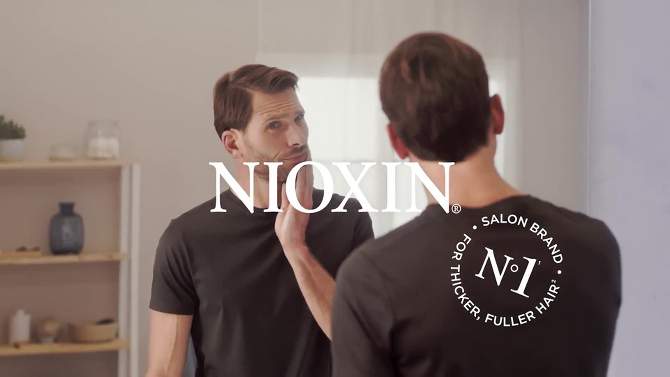 Nioxin Hair Regrowth for Men 30 Days Hair Treatment - 2 fl oz, 2 of 10, play video