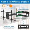 Mount-it! Long Arm Tv Mount, Full Motion Wall Bracket With 40 Inch ...