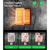 Lighted Shower Mirror for Shaving, with Suction Cup & Razor Holder, No-Drilling Waterproof Bathroom Mirror - 3 of 4