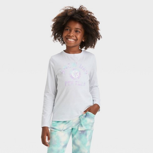 Girls' Short Sleeve Eyelet T-shirt - Cat & Jack™ White Xl : Target