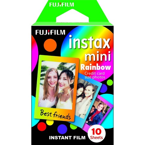 Einde Bloedbad vredig Fujifilm Instax Mini Rainbow Film : Target