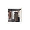 HomeStock Monica Wood Walk In Closet System Rustic Gray - 4 of 4