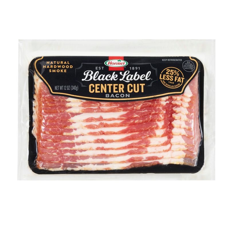 Hormel Black Label Center Cut Bacon - 12oz, 1 of 10