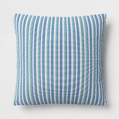 17"x17" Reversible Square Outdoor Pillow - Room Essentials™