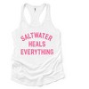 Simply Sage Market Saltwater Heals Everything Arched Racerback Tank - 2 of 4