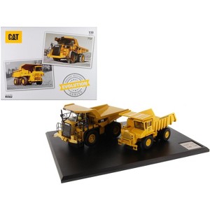 CAT Caterpillar 769 (1963-2006) & 770 (2007-Present) Off-Highway Trucks w/Operators Set of 2 pieces 1/50 Diecast Masters - 1 of 4