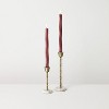6pk 10" Soft Twist Taper Candle Set Red - Hearth & Hand™ with Magnolia - 3 of 3