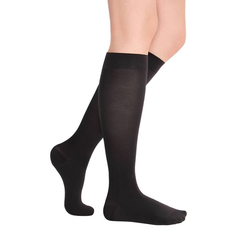 As Seen on TV&#174; Miracle Socks Anti-Fatigue Compression Socks - Black, 3 of 4