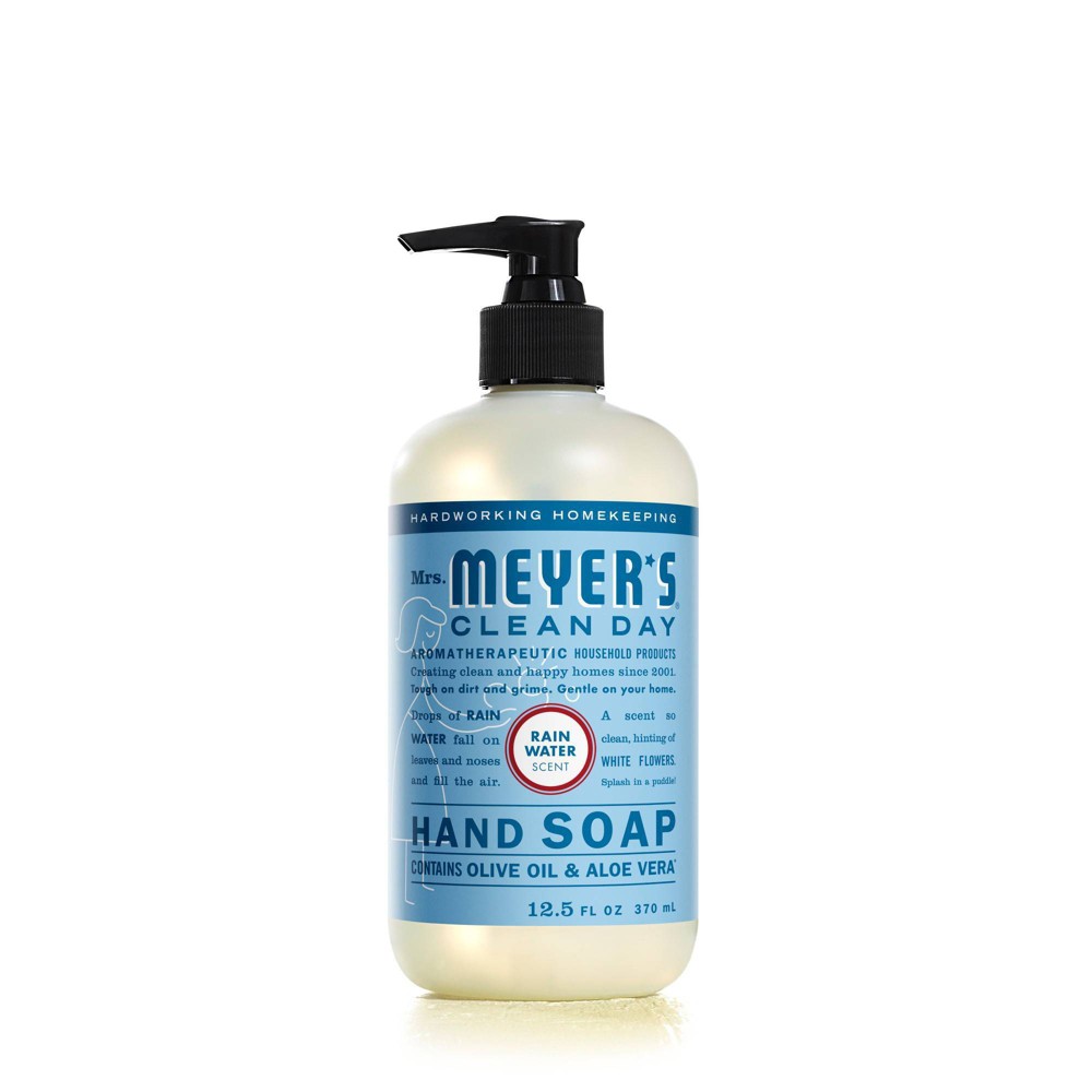 Photos - Shower Gel Mrs. Meyer's Clean Day Rain Water Liquid Hand Soap - 12.5 fl oz