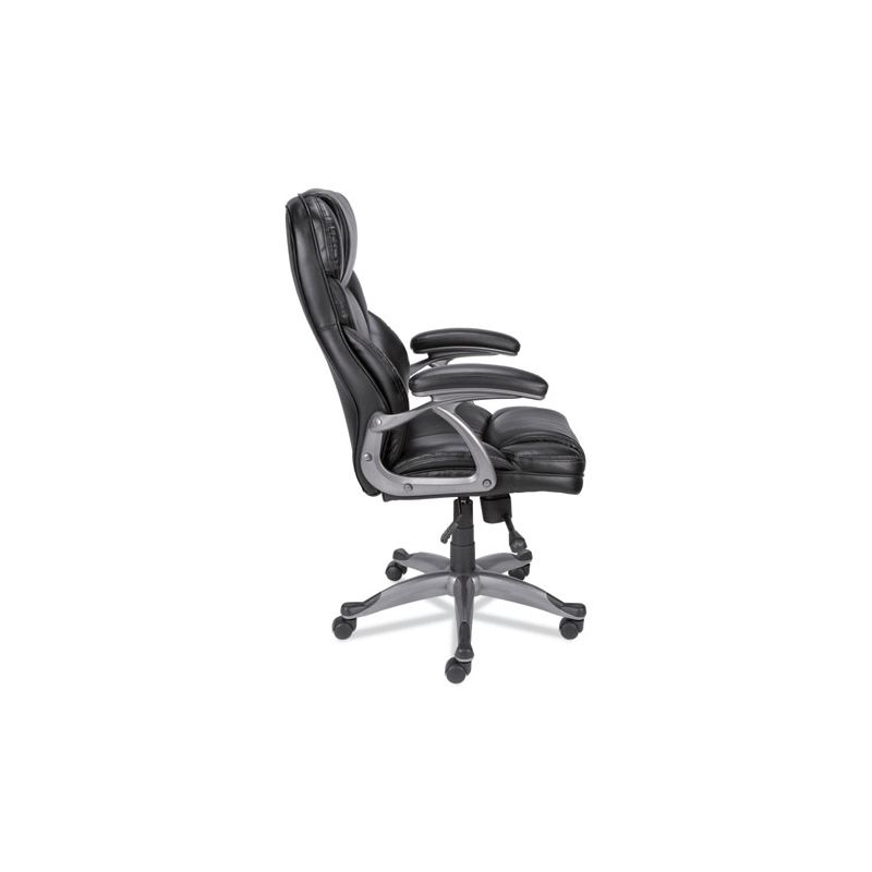 Alera Alera Birns Series High-Back Task Chair, Supports Up to 250 lb, 18.11" to 22.05" Seat Height, Black Seat/Back, Chrome Base, 2 of 7