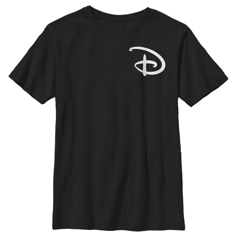 Boy's Disney Classic D Letter Pocket Print T-Shirt, 1 of 6