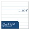 Roaring Spring USDA Certified Bio-Preferred Legal Pad, Wide/Legal Rule, 40 White 8.5 x 11.75 Sheets, 12/Pack - 3 of 4
