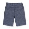 Hope & Henry Boys' Relaxed Linen Pull-On Short, Infant - 3 of 4