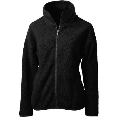 Black fleece 2025 zip up jacket