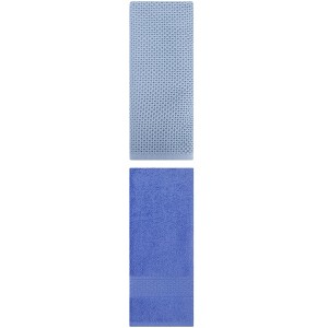 REGALWOVEN Solid Absorbent Soft Cotton Hand Towels for Bathroom Hotel and Spa 13" x 30" 2 Pcs - 1 of 4