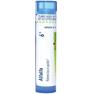 Alfalfa 6C by Boiron Homeopathic Single Medicine For Stress & Sleep  -  80 Pellet - 1 of 3