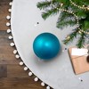 Northlight 4" Shatterproof Matte Christmas Ball Ornament - Turquoise - 2 of 3