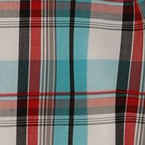 1091 - turquoise / red / black