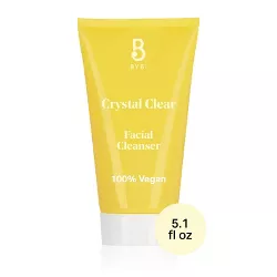 BYBI Clean Beauty Crystal Clear Foaming Vegan Facial Cleanser - 5.1 fl oz