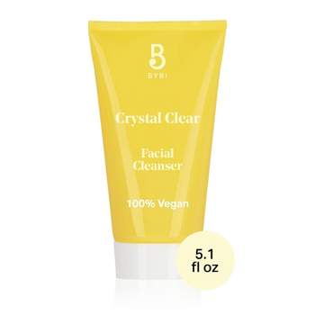 BYBI Clean Beauty Crystal Clear Foaming Vegan Facial Cleanser - 5.1 fl oz