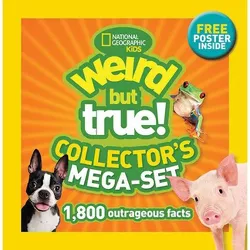 Weird But True! Collector's Mega-Set - by  National Geographic Kids (Paperback)