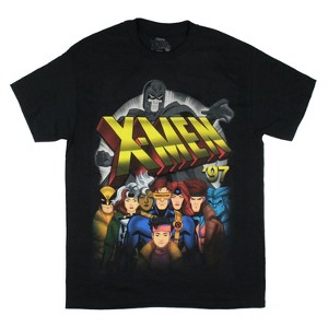 Marvel X-Men Men's Mutant Superheroes '97 Revival Adult T-Shirt - 1 of 3