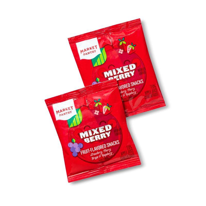 Mixed Berry Fruit Flavored Snacks - 10ct - Market Pantry&#8482;, 2 of 4